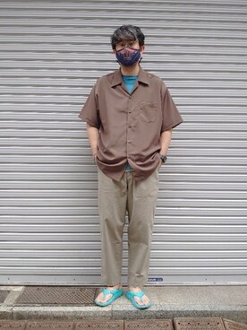 naouさん（メンズ・182cm）の夏コーディネート