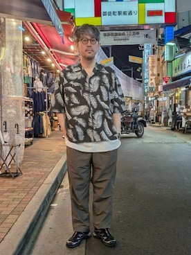 naouさん（メンズ・182cm）の春コーディネート