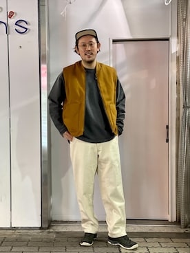 naouさん(メンズ・182cm)の冬コーディネート