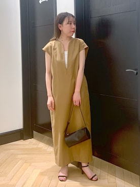 「アパートバイローリーズ」｜「アイテム（キャミソール）」を使った、ひおさん（レディース・153cm）の夏コーディネート