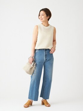 sunaさん（レディース・160cm）の春コーディネート