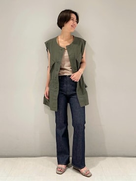 sunaさん（レディース・160cm）の夏コーディネート