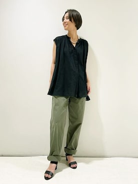 sunaさん(レディース・160cm)の夏コーディネート