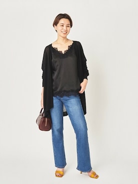 sunaさん（レディース・160cm）の夏コーディネート