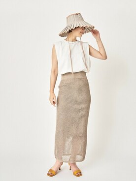 sunaさん（レディース・160cm）の夏コーディネート