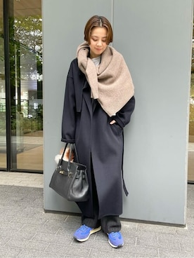「VEJA（ヴェジャ）のアイテム」を使った、sunaさん（レディース・160cm）の秋コーディネート