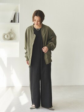 sunaさん（レディース・160cm）の冬コーディネート