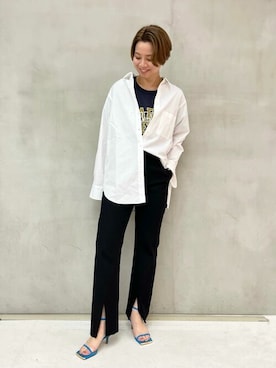 「ストラップシューズ」｜sunaさん（レディース・160cm）の春コーディネート