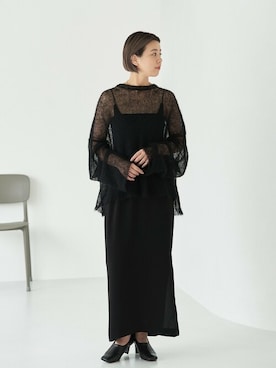 「LE TALON（ルタロン）のアイテム」を使った、sunaさん（レディース・160cm）の夏コーディネート