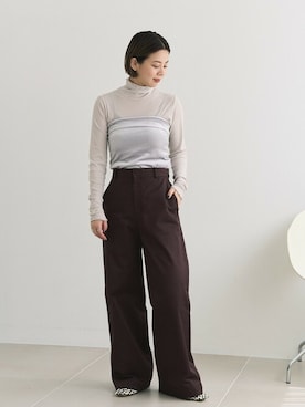 sunaさん（レディース・160cm）の秋コーディネート