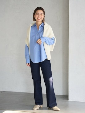 sunaさん（レディース・160cm）の冬コーディネート