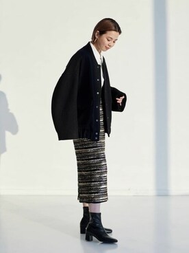 sunaさん（レディース・160cm）の冬コーディネート