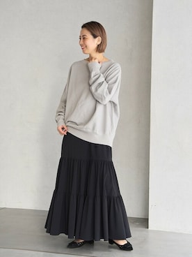 sunaさん（レディース・160cm）の冬コーディネート