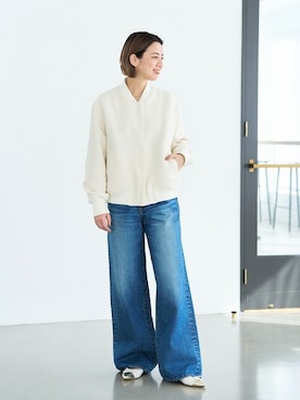 sunaさん（レディース・160cm）の冬コーディネート