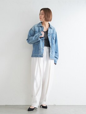 sunaさん(レディース・160cm)の春コーディネート
