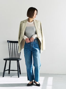 sunaさん（レディース・160cm）の春コーディネート