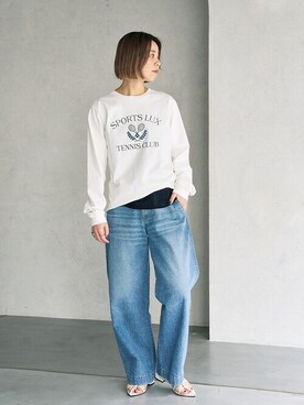 sunaさん（レディース・160cm）の春コーディネート