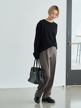 sunaさん（レディース・160cm）の秋コーディネート