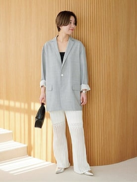 sunaさん（レディース・160cm）の冬コーディネート