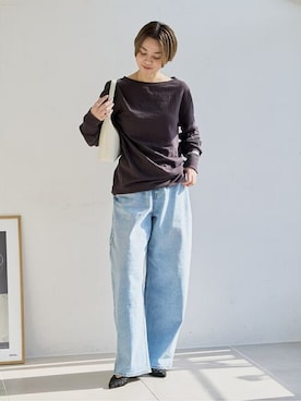 sunaさん(レディース・160cm)の冬コーディネート