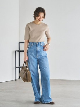 「LE TALON（ルタロン）のアイテム（ブーツ）」を使った、sunaさん（レディース・160cm）の夏コーディネート