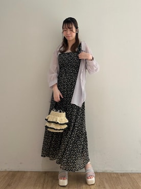 「仙台」｜「アイテム（ワンピース/ドレス）」を使った、majessk3さん（レディース・158cm）の春コーディネート