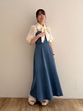 「仙台」｜「アイテム（ワンピース/ドレス）」を使った、majessk3さん（レディース・158cm）の春コーディネート