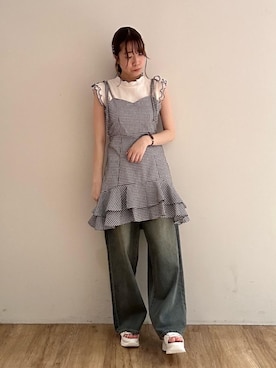「仙台」｜「アイテム（ワンピース/ドレス）」を使った、majessk3さん（レディース・158cm）の春コーディネート