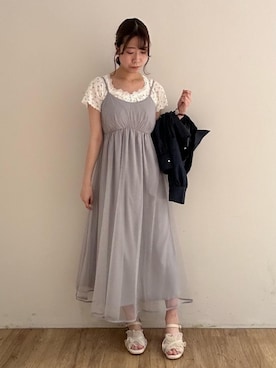 「仙台」｜「アイテム（ワンピース/ドレス）」を使った、majessk3さん（レディース・158cm）の夏コーディネート