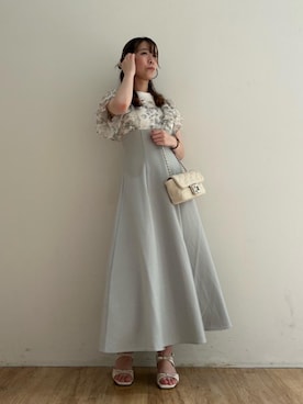 「仙台」｜「アイテム（ワンピース/ドレス）」を使った、majessk3さん（レディース・158cm）の夏コーディネート