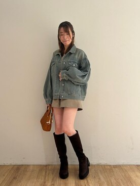 「仙台」｜「アイテム（ジャケット/アウター）」を使った、majessk3さん（レディース・158cm）の秋コーディネート