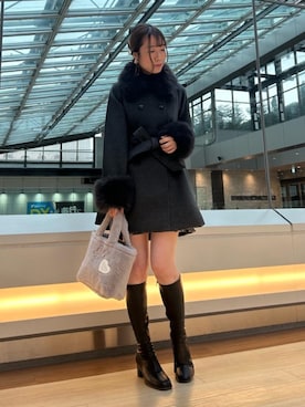 「仙台」｜「アイテム（その他アウター）」を使った、majessk3さん（レディース・158cm）の秋コーディネート