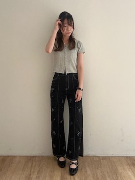 「骨格ナチュラル」｜majessk3さん（レディース・158cm）の夏コーディネート