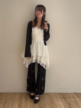 「MAJESTIC LEGON（マジェスティックレゴン）のアイテム」を使った、majessk3さん（レディース・158cm）の夏コーディネート