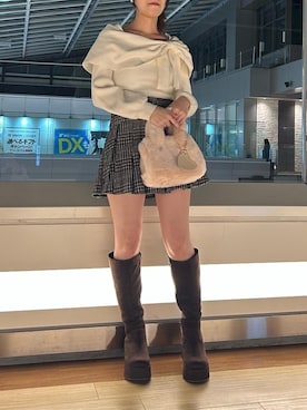 「MAJESTIC LEGON（マジェスティックレゴン）のアイテム」を使った、majessk3さん（レディース・158cm）の秋コーディネート
