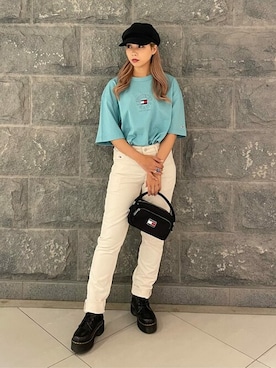 公式TOMMY HILFIGERさん(レディース・158cm)の夏コーディネート