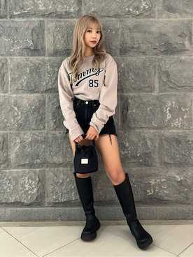 公式TOMMY HILFIGERさん(レディース・158cm)の冬コーディネート