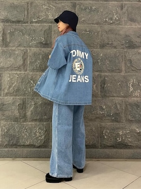 公式TOMMY HILFIGERさん（レディース・158cm）の春コーディネート