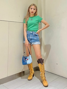 公式TOMMY HILFIGERさん（レディース・158cm）の春コーディネート