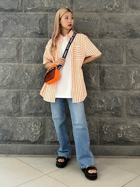 公式TOMMY HILFIGERさん(レディース・158cm)の春コーディネート