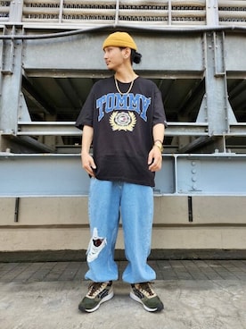 公式TOMMY HILFIGERさん（メンズ・172cm）の夏コーディネート