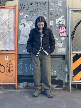 「tommy jeans（トミー ジーンズ）のアイテム」を使った、公式TOMMY HILFIGERさん（レディース・152cm）の冬コーディネート