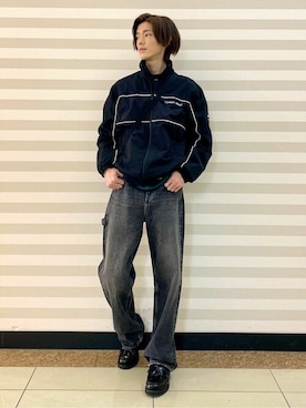 公式TOMMY HILFIGERさん（メンズ・181cm）の冬コーディネート