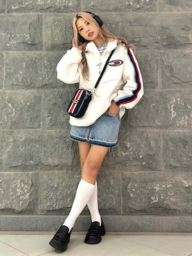 公式TOMMY HILFIGERさん(レディース・158cm)の冬コーディネート