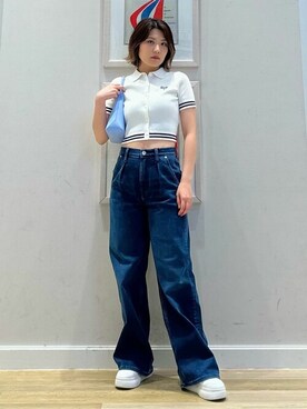 公式TOMMY HILFIGERさん（レディース・158cm）の冬コーディネート