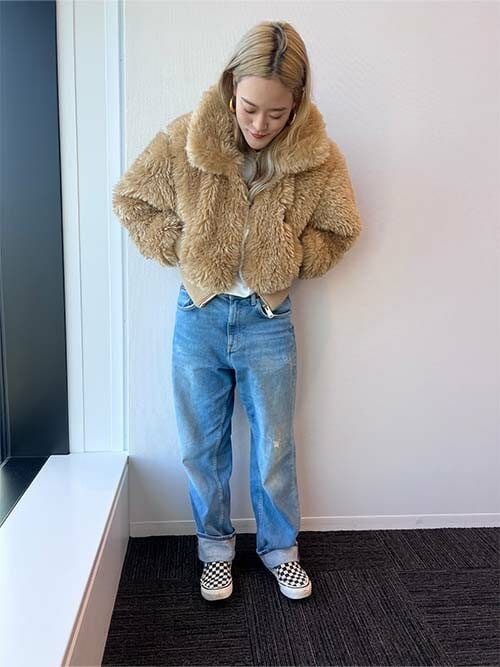 オンライン限定】フェイクファージャケット（ブルゾン）｜TOMMY