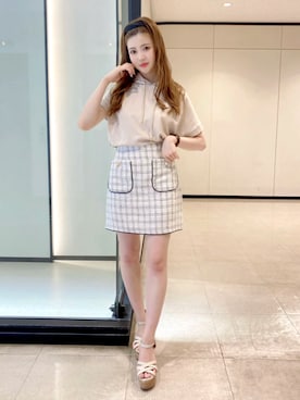 MIIAさん（レディース・160cm）の夏コーディネート