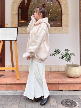 「ミーア」｜「アイテム（ワンピース/ドレス）」を使った、MIIAさん（レディース・154cm）の秋コーディネート