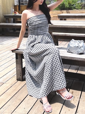 「ミーア」｜MIIAさん（レディース・152cm）の夏コーディネート