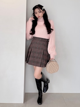 MIIAさん（レディース・152cm）の冬コーディネート